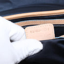 Christian Dior Trotter Canvas Romantic Chain Bag PVC Blue Silver Auth 197045SAM-22