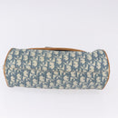Christian Dior Trotter Canvas Romantic Chain Bag PVC Blue Silver Auth 197045SAM-9