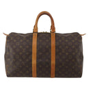 LOUIS VUITTON Monogram Keepall 45 Boston Bag M41428 LV Auth 197047-13