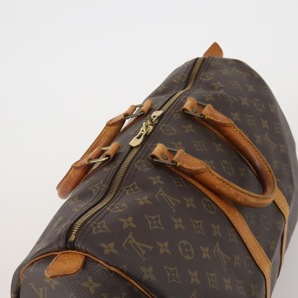 LOUIS VUITTON Monogram Keepall 45 Boston Bag M41428 LV Auth 197047