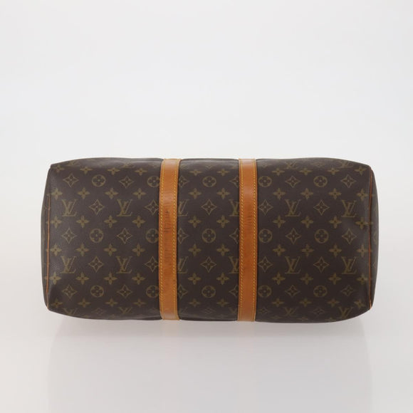 LOUIS VUITTON Monogram Keepall 45 Boston Bag M41428 LV Auth 197047
