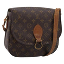 LOUIS VUITTON Monogram Saint Cloud GM Shoulder Bag M51242 LV Auth 197048-1