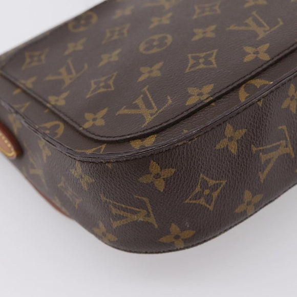 LOUIS VUITTON Monogram Saint Cloud GM Shoulder Bag M51242 LV Auth 197048