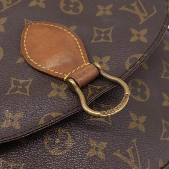 LOUIS VUITTON Monogram Saint Cloud GM Shoulder Bag M51242 LV Auth 197048