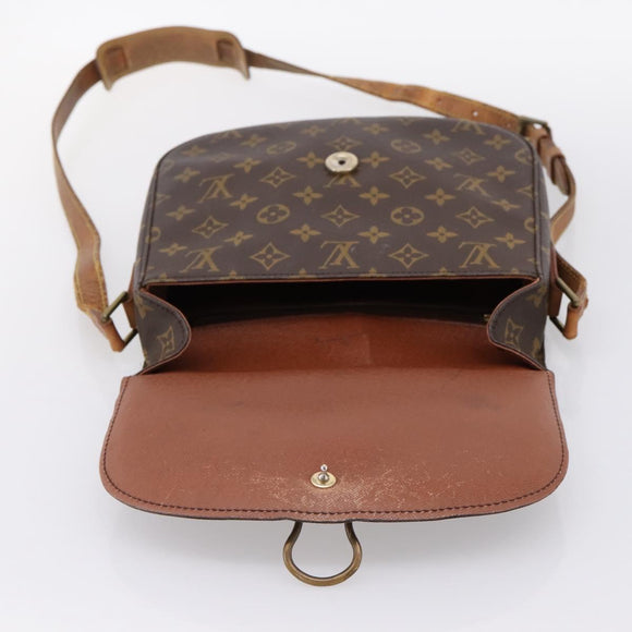 LOUIS VUITTON Monogram Saint Cloud GM Shoulder Bag M51242 LV Auth 197048