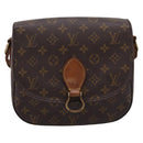 LOUIS VUITTON Monogram Saint Cloud GM Shoulder Bag M51242 LV Auth 197048-2