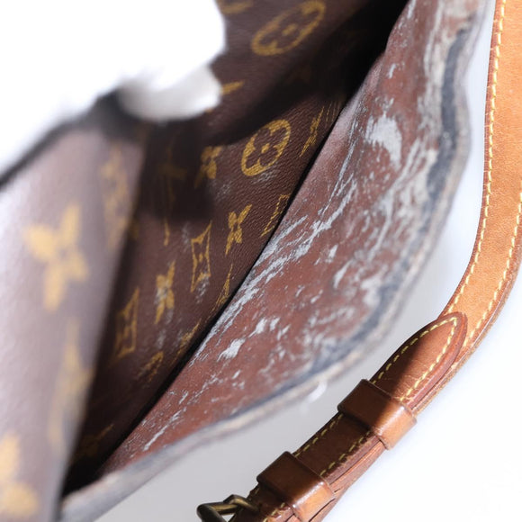 LOUIS VUITTON Monogram Saint Cloud GM Shoulder Bag M51242 LV Auth 197048