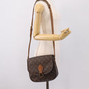 LOUIS VUITTON Monogram Saint Cloud GM Shoulder Bag M51242 LV Auth 197048-28