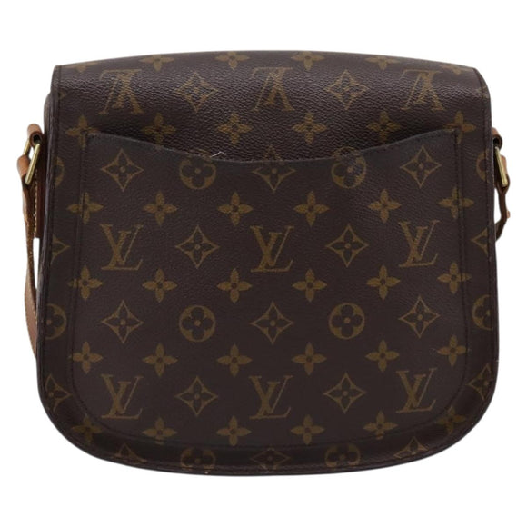 LOUIS VUITTON Monogram Saint Cloud GM Shoulder Bag M51242 LV Auth 197048