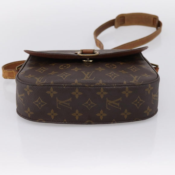 LOUIS VUITTON Monogram Saint Cloud GM Shoulder Bag M51242 LV Auth 197048