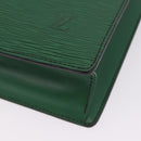 LOUIS VUITTON Epi Sac Plat Hand Bag Green M59084 LV Auth 197049-17