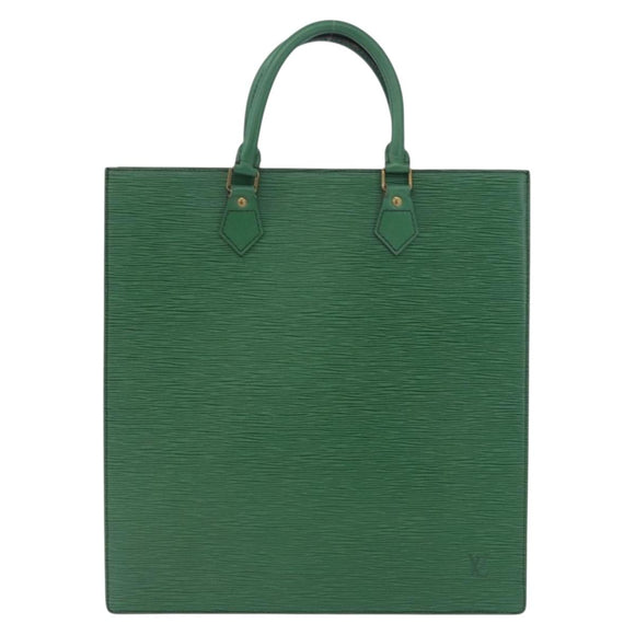 LOUIS VUITTON Epi Sac Plat Hand Bag Green M59084 LV Auth 197049