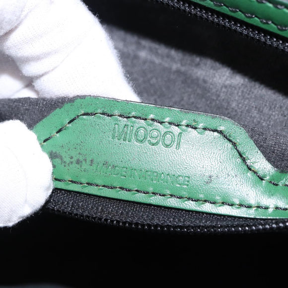 LOUIS VUITTON Epi Sac Plat Hand Bag Green M59084 LV Auth 197049