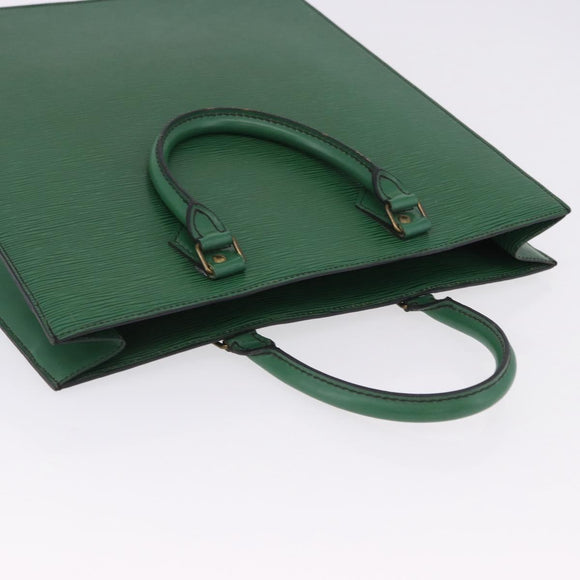 LOUIS VUITTON Epi Sac Plat Hand Bag Green M59084 LV Auth 197049