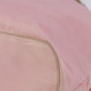 PRADA Backpack Nylon Pink Silver Auth 197051-18