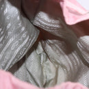 PRADA Backpack Nylon Pink Silver Auth 197051-23