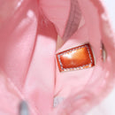 PRADA Backpack Nylon Pink Silver Auth 197051-28