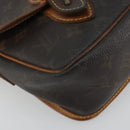LOUIS VUITTON Monogram Gibeciere MM Shoulder Bag M42247 LV Auth 197052-16