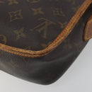 LOUIS VUITTON Monogram Gibeciere MM Shoulder Bag M42247 LV Auth 197052-17