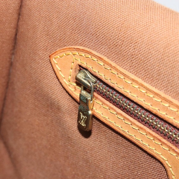 LOUIS VUITTON Monogram Gibeciere MM Shoulder Bag M42247 LV Auth 197052