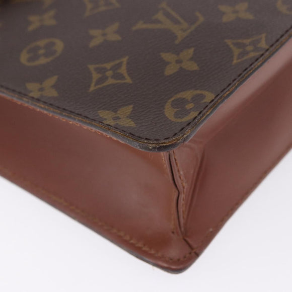 LOUIS VUITTON Monogram Porte Documents Bandouliere Bag M53338 LV Auth 197053