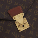 LOUIS VUITTON Monogram Porte Documents Bandouliere Bag M53338 LV Auth 197053-20