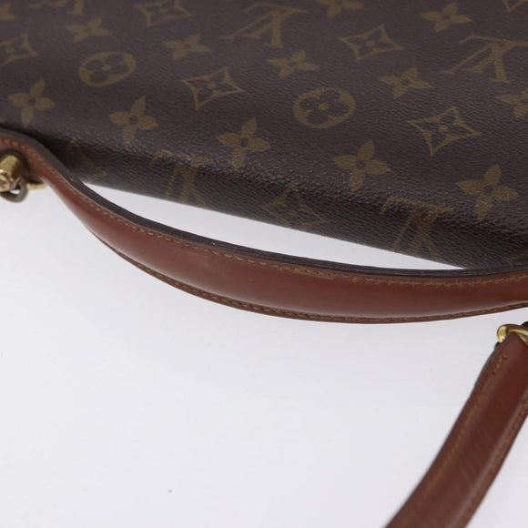 LOUIS VUITTON Monogram Porte Documents Bandouliere Bag M53338 LV Auth 197053