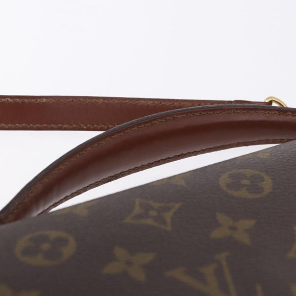 LOUIS VUITTON Monogram Porte Documents Bandouliere Bag M53338 LV Auth 197053