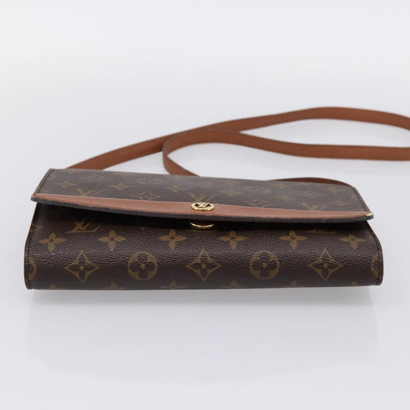 LOUIS VUITTON Monogram Bordeaux 24 Shoulder Bag M51798 LV Auth 197054
