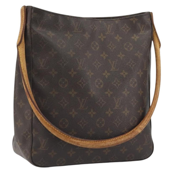 LOUIS VUITTON Monogram Looping GM Shoulder Bag M51145 LV Auth 197055