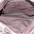 GUCCI GG Canvas GG crystal Hand Bag Coated Canvas Beige Gold 223964 Auth 197056-17