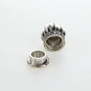 Chrome Hearts Salt & Pepper Shaker Ag925 Silver Auth 197057SM-14