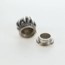 Chrome Hearts Salt & Pepper Shaker Ag925 Silver Auth 197057SM-19