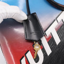 LOUIS VUITTON Race Line Alma PM Hand Bag Black Blue Red M50646 LV Auth 197100A-15