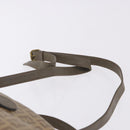 FENDI Zucchino Canvas Shoulder Bag PVC Beige Auth 197102-8