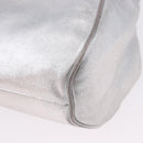 LOEWE Shoulder Bag Leather Gold Silver Auth 197104-16