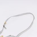 LOEWE Shoulder Bag Leather Gold Silver Auth 197104-8