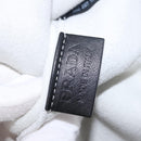 PRADA Tote Bag Fur White Silver Auth 197109SAM-15