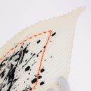 HERMES Pleated Carre 90 Scarf ""Cheval Surprise"" Silk White Auth 197112M-8