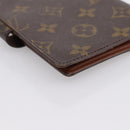 LOUIS VUITTON Monogram Agenda PM Day Planner Cover R20005 LV Auth 197115-16