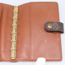 LOUIS VUITTON Monogram Agenda PM Day Planner Cover R20005 LV Auth 197115-18