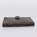 LOUIS VUITTON Monogram Agenda PM Day Planner Cover R20005 LV Auth 197115-4