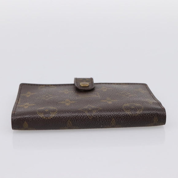 LOUIS VUITTON Monogram Agenda PM Day Planner Cover R20005 LV Auth 197115