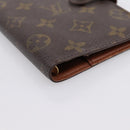 LOUIS VUITTON Monogram Agenda PM Day Planner Cover R20005 LV Auth 197115-14