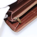 CELINE Paris Macadam Canvas Wallet Blue Auth 197117-16
