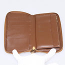 LOUIS VUITTON Monogram Vernis Eldrich Wallet Zip Around Bronze LV Auth 197118-14