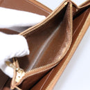 LOUIS VUITTON Monogram Vernis Eldrich Wallet Zip Around Bronze LV Auth 197118-19