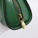 LOUIS VUITTON Epi Dauphine PM Cosmetic Pouch Green M48444 LV Auth 197119-8