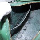 LOUIS VUITTON Epi Dauphine PM Cosmetic Pouch Green M48444 LV Auth 197119-11