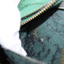 LOUIS VUITTON Epi Dauphine PM Cosmetic Pouch Green M48444 LV Auth 197119-12
